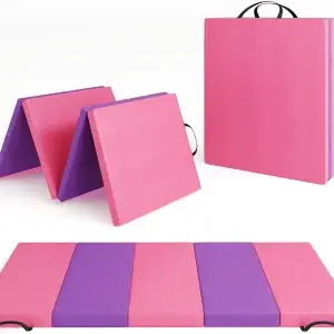 Yoga Mat Gymnastics Mat 5-Fold Exercise Floor Mat