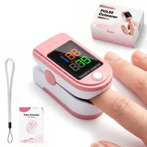 Fingertip Pulse Oximeter Blood Oxygen Monitor