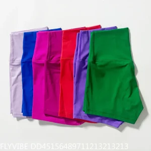 Women High Waist Biker Shorts
